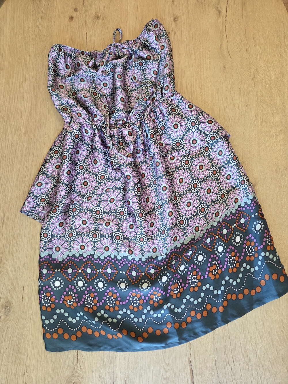 MNG Retro Floral Dress